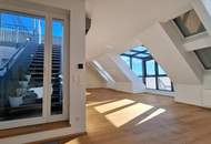 KARLSPLATZ: Exklusive Dachterrassen-Maisonette mit spektakulärem 360°-Panoramablick