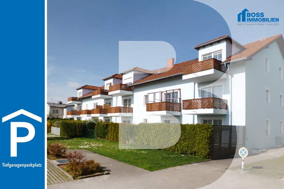 Tiefgaragenplatz | Gferetfeldstraße 8-10, 4050 Traun, Kleinobjekte-miete, 78,00,€, 4050 Linz-Land