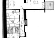 WASAGASSE, FERNBLICK, sonniges 92 m2 Dachgeschoß mit 6 m2 Balkon, 3 Zimmer, Wohnküche, 2 Bäder, Parketten