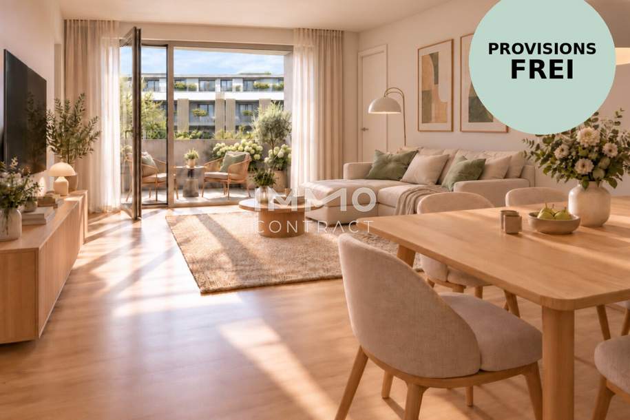 FAMILIEN AUFGEPASST: 3-ZIMMER-LOGGIAWOHNUNG ZUM ERSTBEZUG - PROVISIONSFREIES NEUBAUPROJEKT NAHE LAXENBURG, Wohnung-kauf, 238.500,€, 2481 Mödling