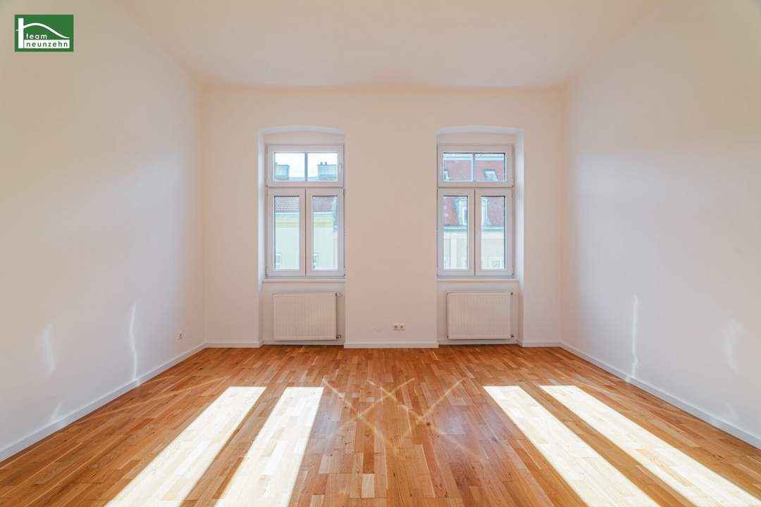 Das Hasner Palais – Sanierte 2-Zimmer Wohnung mit separater Wohnküche im 3. OG mit Lift! Ruhelage nahe U6 Thaliastraße und Brunnenmarkt!
