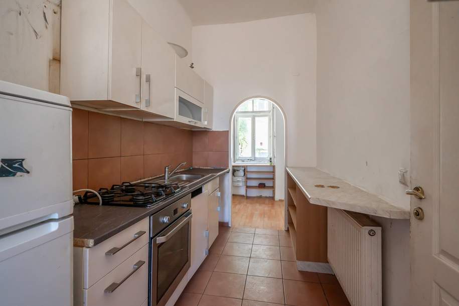 ++Airbnb++ Renovation Opportunity: 2-Room Apartment in Prime Location, Wohnung-kauf, 148.900,€, 1200 Wien 20., Brigittenau