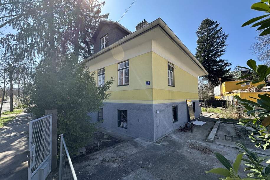 Rohdiamant in Toplage! 225 m² nahe Auhofcenter für kreative Köpfe zur Selbstverwirklichung des eigenen Wohntraums !, Haus-kauf, 649.900,€, 1140 Wien 14., Penzing