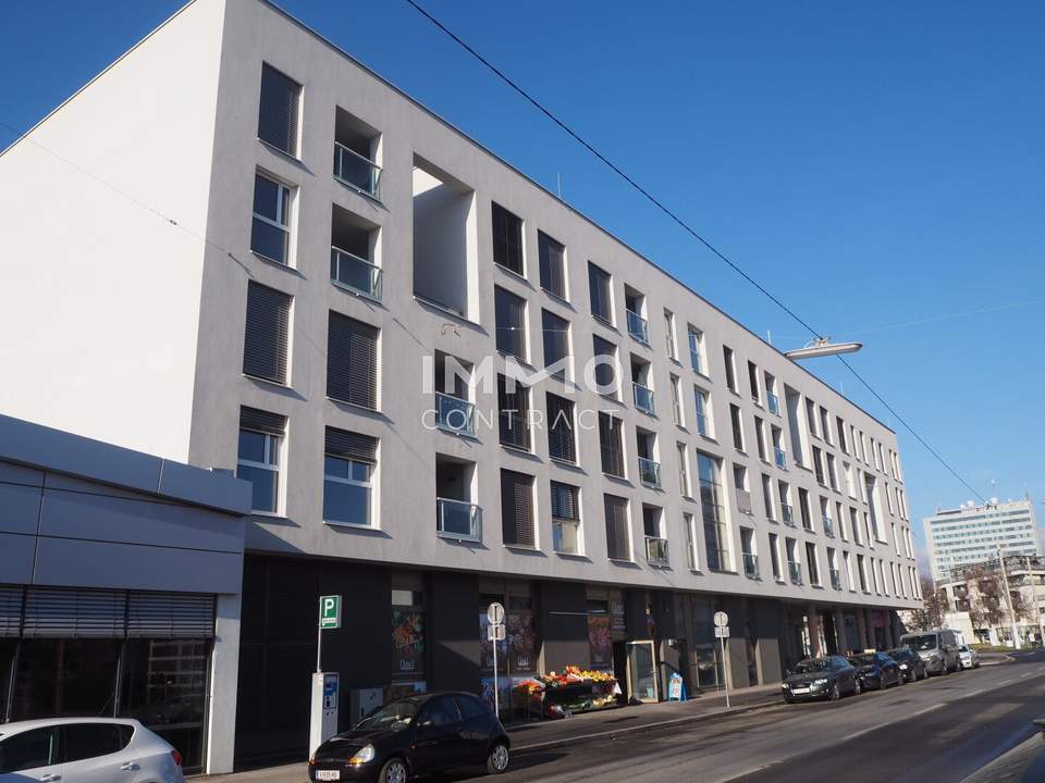 CITY SUITES GRAZ: geförderte 2 Zimmer-Wohnung mit großem BALKON - Karlauerstraße 16 - Top A12