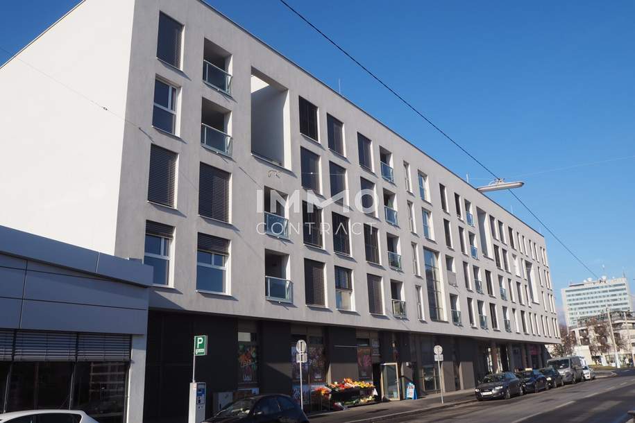 CITY SUITES GRAZ: geförderte 2 Zimmer-Wohnung mit großem BALKON - Karlauerstraße 16 - Top A12, Wohnung-miete, 742,97,€, 8020 Graz(Stadt)