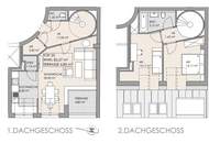 Sonnige Dachmaisonette mit Sonnenterrasse & Klimaanlage beim Kutschkermarkt 1180 Wien