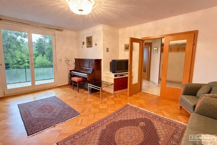 Mauer: „Zurückversetzt ins Grüne – 4-Zimmer-Wohnung mit zwei Loggien in Wien-Mauer“ | ZELLMANN IMMOBILIEN, Wohnung-kauf, 550.000,€, 1230 Wien 23., Liesing