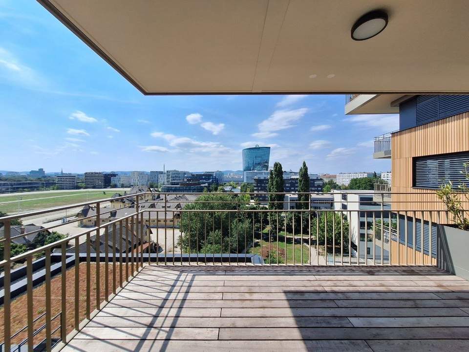 Einzigartiger Ausblick beim grünen Prater und Stadion Center