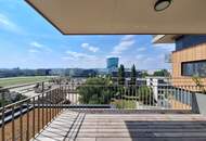 Einzigartiger Ausblick beim grünen Prater und Stadion Center