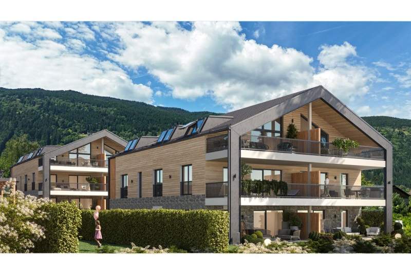 Seeblick-Terrassenwohnung in Luxus-Chalet am Ossiacher See, Wohnung-kauf, 435.376,€, 9551 Feldkirchen