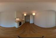 Moderne 2-Zimmer-Wohnung mit überdachtem Balkon und Grünblick