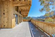 Luxuspenthouse sonniger Toplage mit Panorama-Ausblick