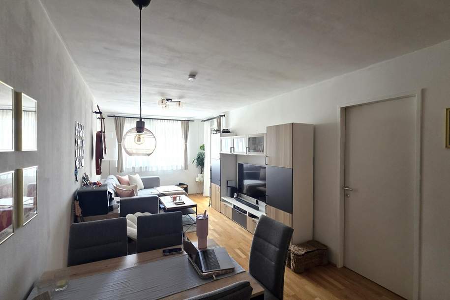 Neubauwohnung mit Loggia / Deckenkühlung / 1.OG / ABLÖSE MÖGLICH / AB SEPTEMBER!, Wohnung-miete, 1.127,66,€, 1110 Wien 22., Donaustadt