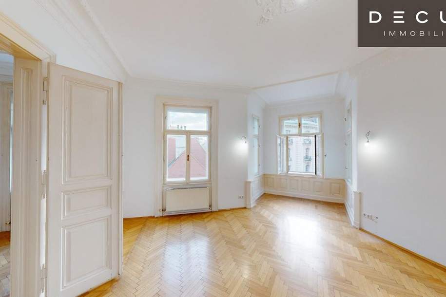 TOP LAGE | NÄHE KARLSPLATZ | 3-ZIMMER ALTBAU TRAUM | AB SOFORT VERFÜGBAR!, Wohnung-miete, 2.108,24,€, 1040 Wien 4., Wieden