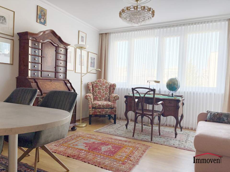 ERSTBEZUG - Wunderschöne, möblierte 2-Zimmerwohnung mit Balkon!