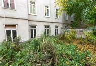GARTENWOHNUNG | Komplett Hofseitig | Sanierungsbedürftiger Altbau | Nähe Einsiedlerpark, U4 Margaretengürtel, künftiger U2-Station Reinprechtsdorfer Straße