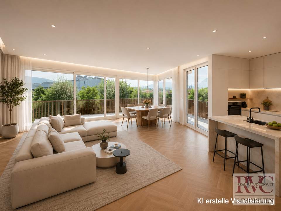 Premium-Penthouse in modernster Architektur mit XXL Dachterrasse
