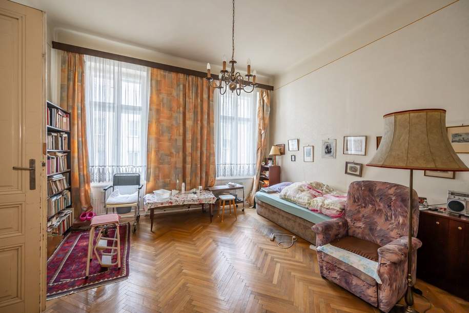 ++Rarität++ Großzügige Stilaltbauwohnung zum Sanieren in Bestage!, Wohnung-kauf, 699.000,€, 1060 Wien 6., Mariahilf