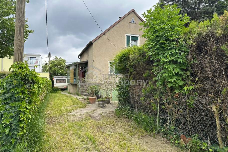 Rarität an der Alten Donau – Sanierungsbedürftiges Ziegelmassivhaus auf Eigengrund mit Potenzial, Haus-kauf, 1.500.000,€, 1220 Wien 22., Donaustadt