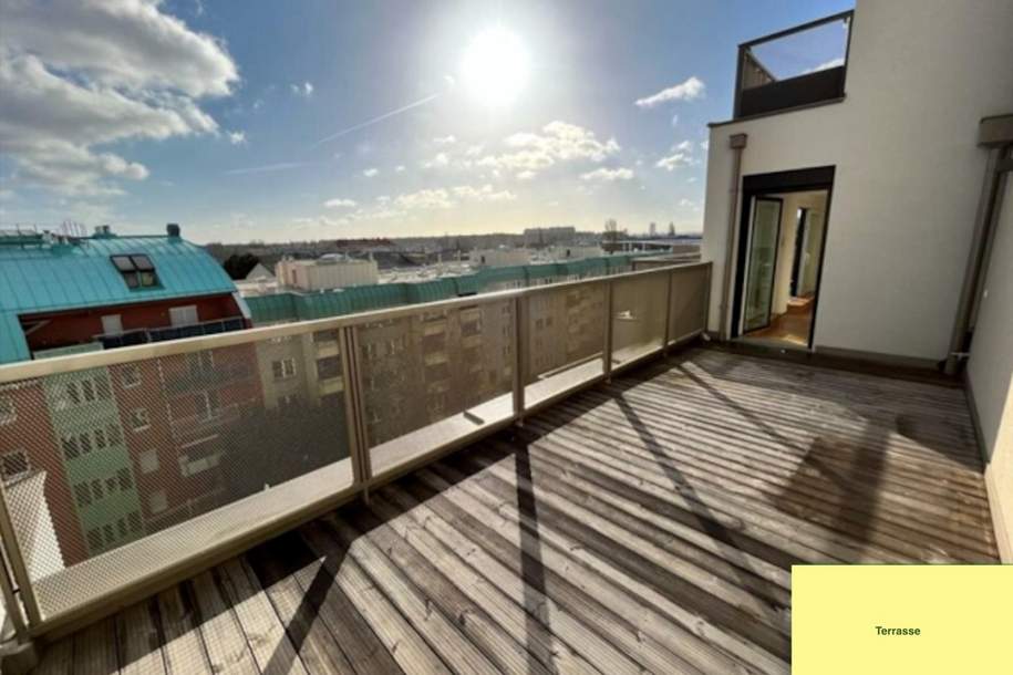 "Mietwohnung mit Urlaubsfeeling: 2 Terrassen bei Donauzentrum", Wohnung-miete, 1.150,00,€, 1220 Wien 22., Donaustadt