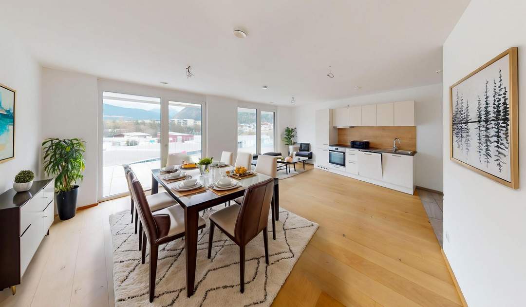 Verkauft - Penthouse mit Panoramablick – Wohnen mit Aussichtsterrasse!