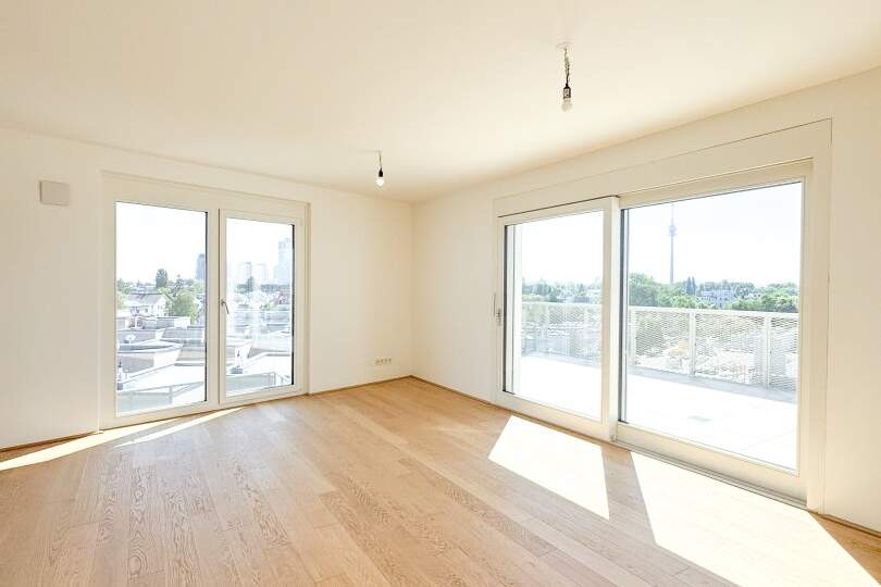 Luxuswohnung mit Dachgarten, Terrasse und Traumblick, Wohnung-kauf, 961.095,€, 1210 Wien 21., Floridsdorf