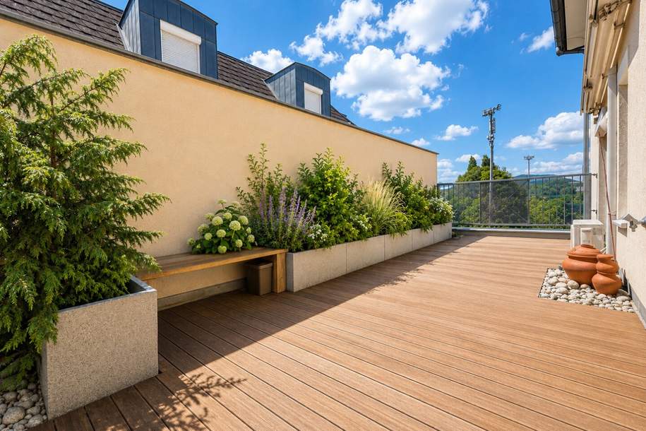 Großzügige 2-Zimmer Terrassenwohnung mit offenem Wohnbereich, Klimaanlage und Tiefgaragenplatz in Mödling!, Wohnung-kauf, 299.000,€, 2340 Mödling