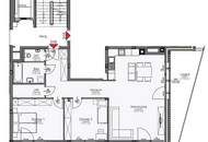 Großzügige 3-Zimmer-Wohnung mit 34,13m² Außenfläche in unmittelbarer U3-Nähe