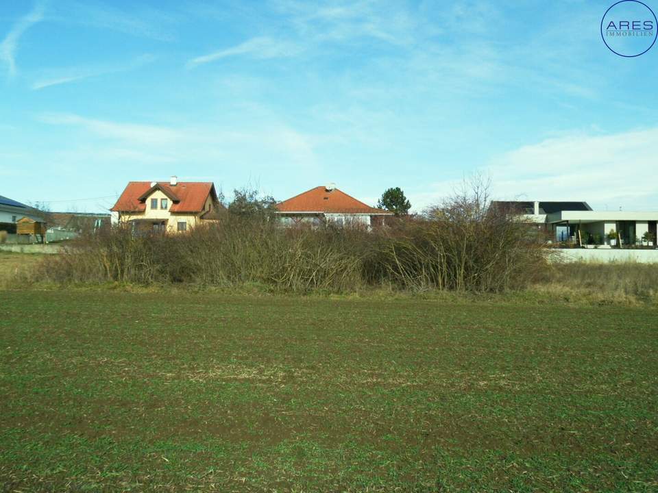 Baugrund mit Fernsicht in bester Lage in Gneixendorf