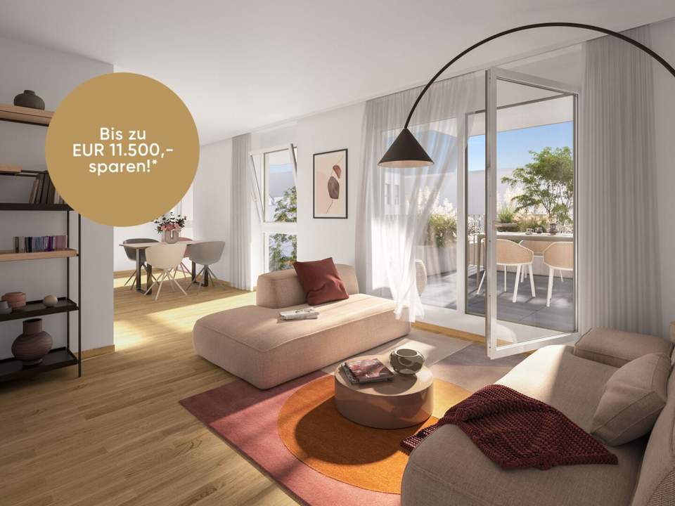 Nachhaltiges Wohnen beim Yppenplatz - Hochwertige Eigentumswohnungen