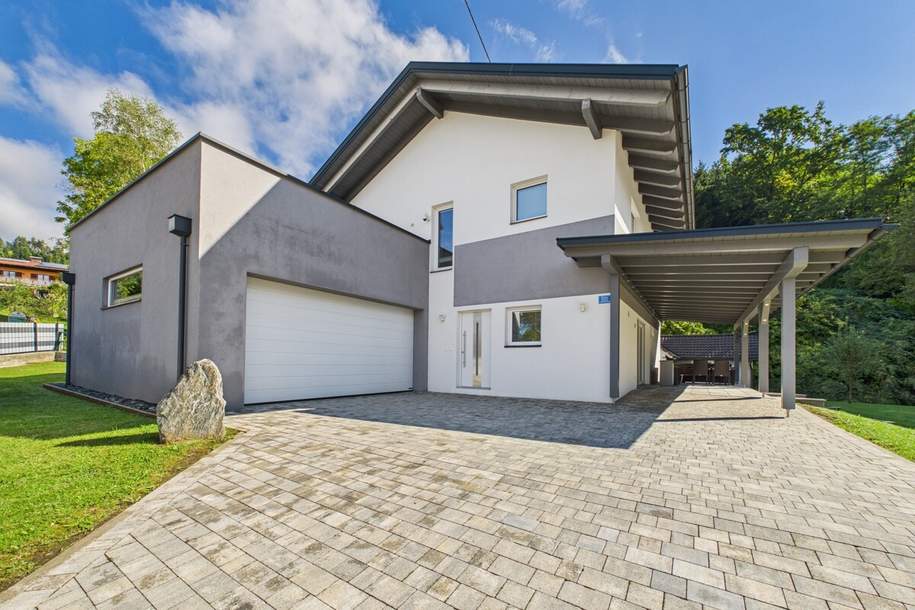 Wohnen, wo andere Urlaub machen – modernes Zuhause mit Sonnen­terrassen &amp; Bergblick, Haus-kauf, 870.000,€, 9871 Spittal an der Drau