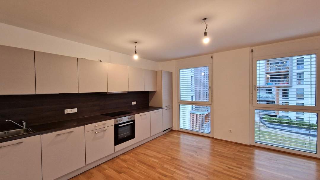 3-Zimmer Neubauwohnung mit großem Balkon ++ Deckenkühlung ++ Nähe Simmeringer Bad ++ 3.OG