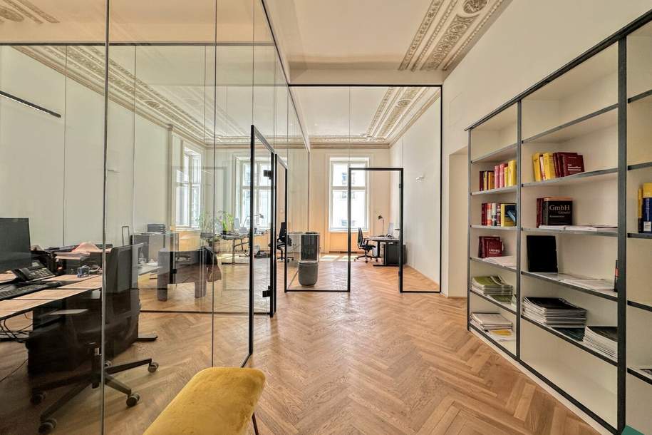 Exklusives Büro in der Tuchlauben, Gewerbeobjekt-miete, 5.643,54,€, 1010 Wien 1., Innere Stadt