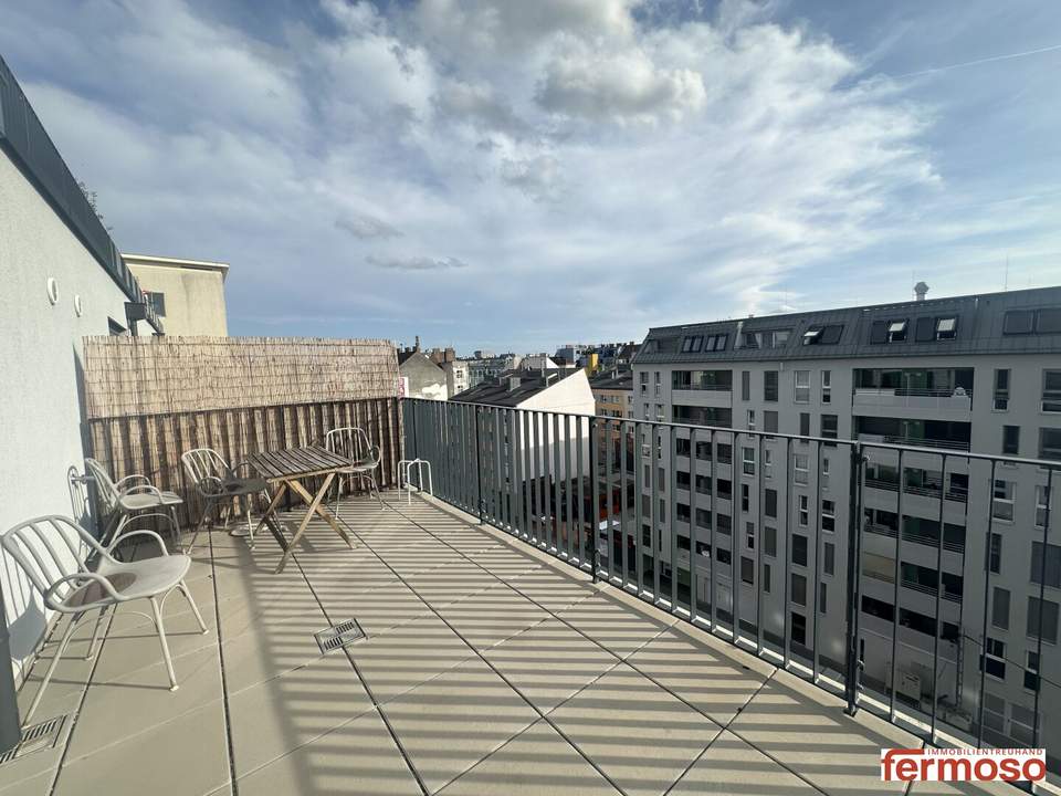 Traumhafte Terrassenwohnung in 1200 Wien – modern, neuwertig und lichtdurchflutet!