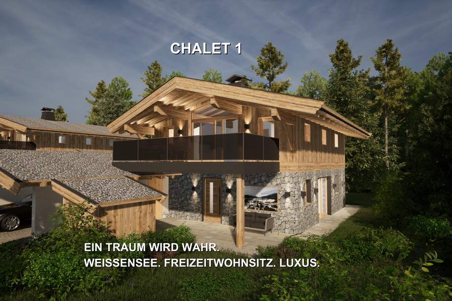 Ein Traum wird wahr! Weissensee. Freizeitwohnsitz. Luxus. Chalet 1, Haus-kauf, 1.440.000,€, 9762 Spittal an der Drau