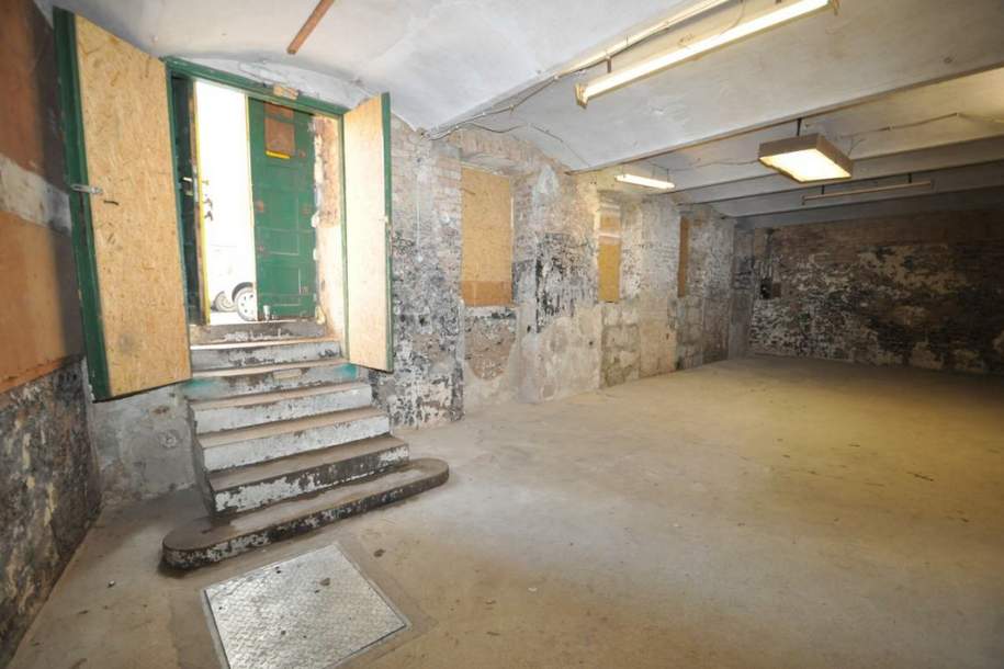 Straßenseitige Lagerfläche - Nähe U3 Station Kardinal-Nagl-Platz!, Gewerbeobjekt-miete, 478,22,€, 1030 Wien 3., Landstraße