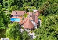 Exklusive Liegenschaft mit zwei Villen und großem Privatpark in Mödling