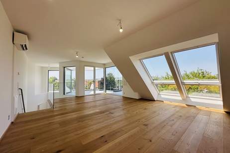 Traumwohnungen mit Kahlenberg-Blick – Großzügige Außenflächen, Photovoltaik &amp; Fußboden-Kühlung, Wohnung-kauf, 895.000,€, 1210 Wien 21., Floridsdorf