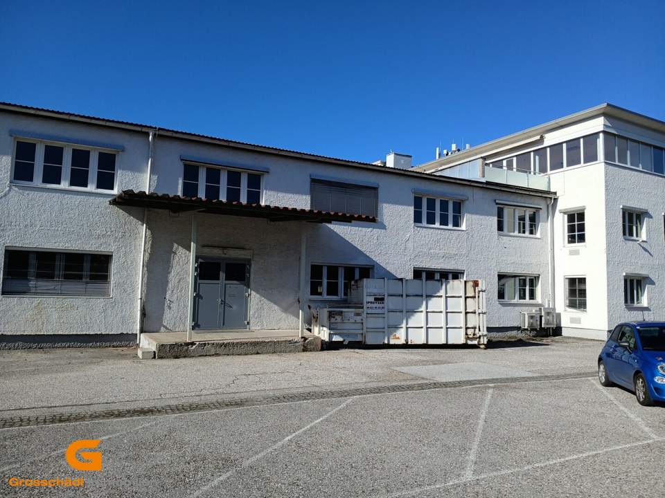 Miete bis Herbst 26: günstige Lager+ Büroflächen in BO Nähe Messezentrum Sbg.