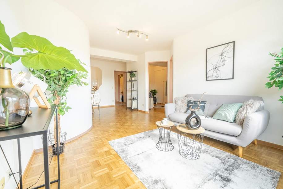 Wohlfühloase – 3 Zimmer Wohnung in zentraler Lage in zentraler Lage, Wohnung-kauf, 212.300,€, 5202 Salzburg-Umgebung