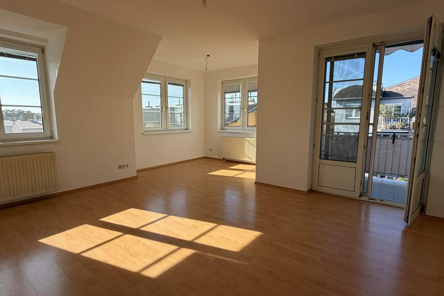 Helle 2-Zimmer-Wohnung mit Balkon im Zentrum, Wohnung-miete, 750,00,€, 2301 Gänserndorf