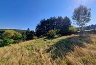 großes Baugrundstück mit tollem Ausblick!