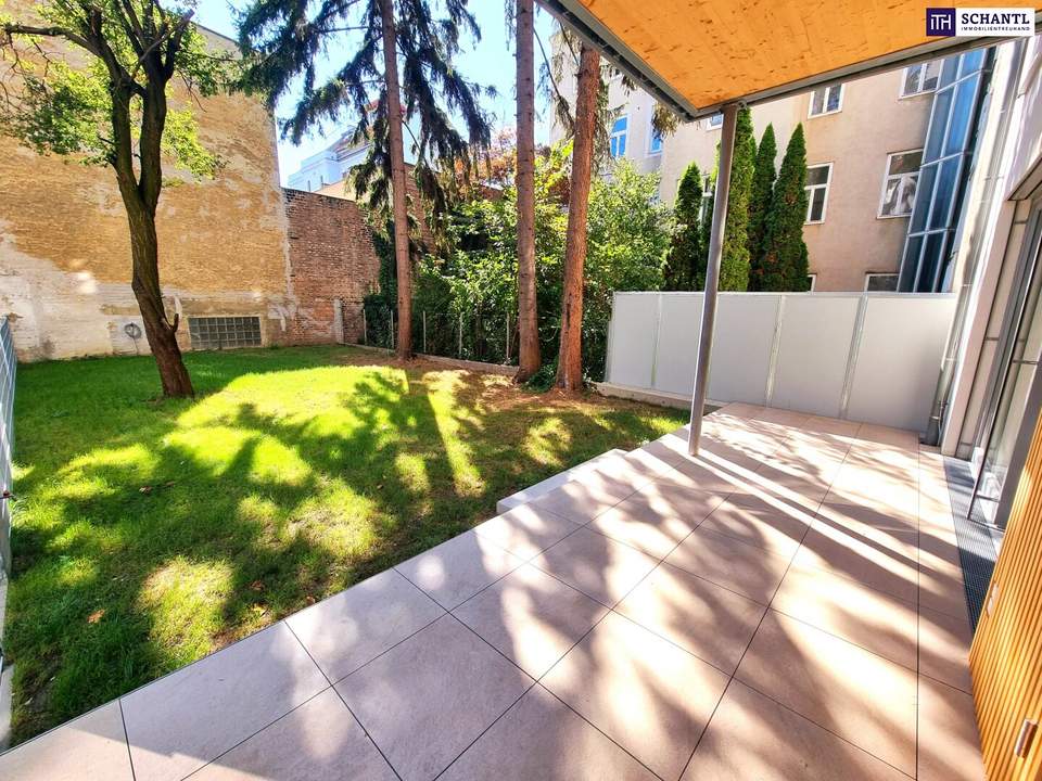 Rarität! Altbau-Feeling + Gartenparadies + Zukunftsenergie! Hochwertig sanierte 3-Zimmer-Wohnung mit Terrasse, Garten und Erdwärme! Familienparadies mit jeder Menge Lebensqualität!