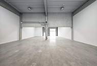 Beidseitig andienbare Lager- und Produktionshalle (ca. 286 m²) mit Büro- und Aufenthaltsräumen