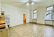 Kleine Altbauwohnung, frisch ausgemalt, neuwertige Küche, ruhig im Hinterhof gelegen, mit guter Raumaufteilung.