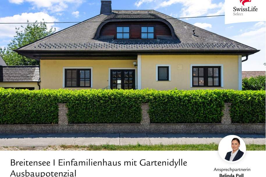 Breitensee | Ruhig gelegenes Einfamilienhaus mit Gartenidylle und Ausbaupotenzial, Haus-kauf, 425.000,€, 2293 Gänserndorf