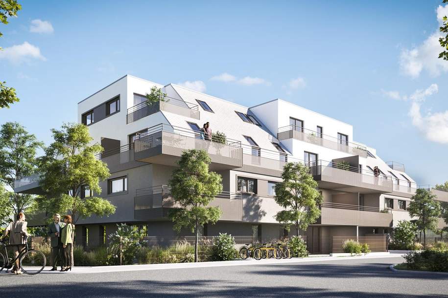 ***Ein Projekt mit Zukunft – nachhaltig, hochwertig, individuell***, Wohnung-kauf, 1210 Wien 21., Floridsdorf