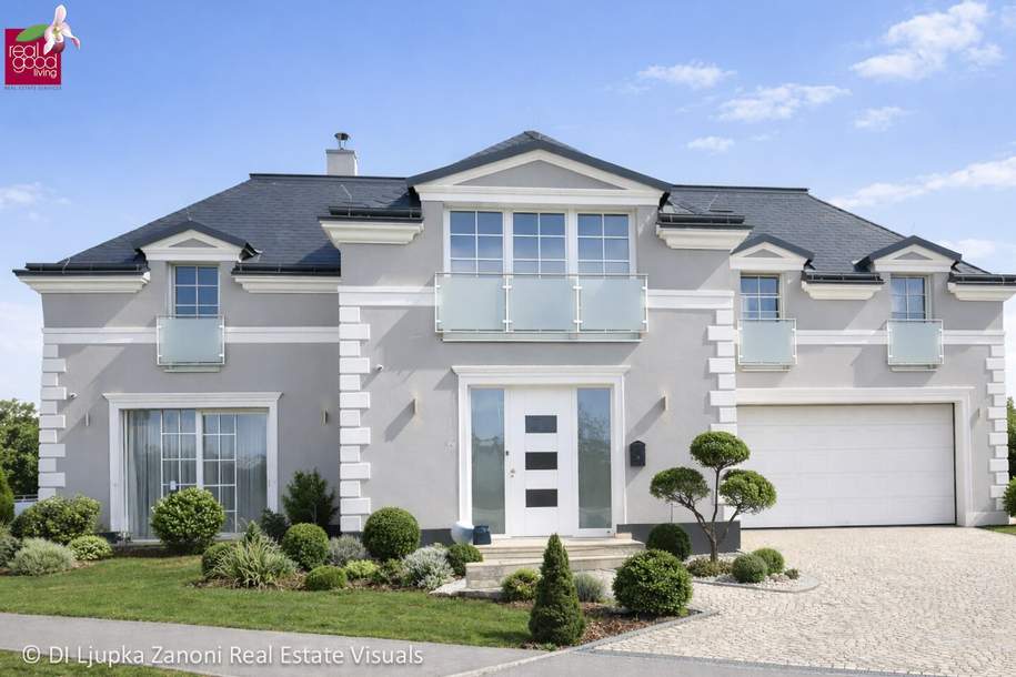 Ikonische Luxusvilla in Fontana, Oberwaltersdorf aus der RealGoodLiving Signature Collection, Haus-kauf, 3.999.000,€, 2522 Baden