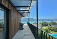 Privates Wörthersee-Panorama auf höchstem Niveau – Penthouse in der Villa Onda mit Sauna &amp; 2xTG