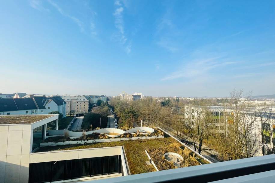 Neubauwohnung! Qualitatives Wohnen mit Weitblick inkl. energieeffizienter Kühl-/ und Heizanlage im nachgefragten Stadtteil OED welcher durch hervorragende Infrastruktur begeistert!, Wohnung-miete, 908,38,€, 4020 Linz(Stadt)